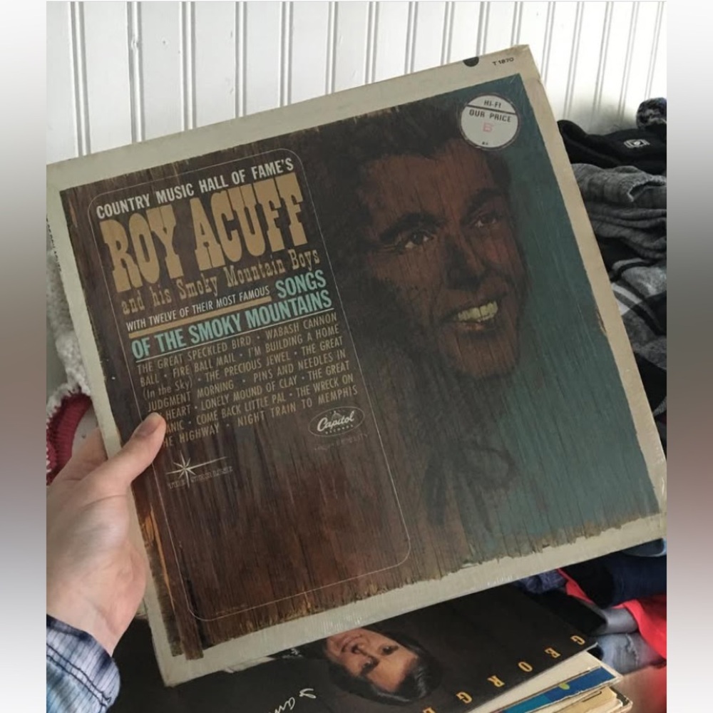 Roy Acuff vinyl record